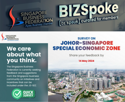 BIZSpoke | 26 April 2024 - Share Your Ideas for the Johor-Singapore Special Economic Zone